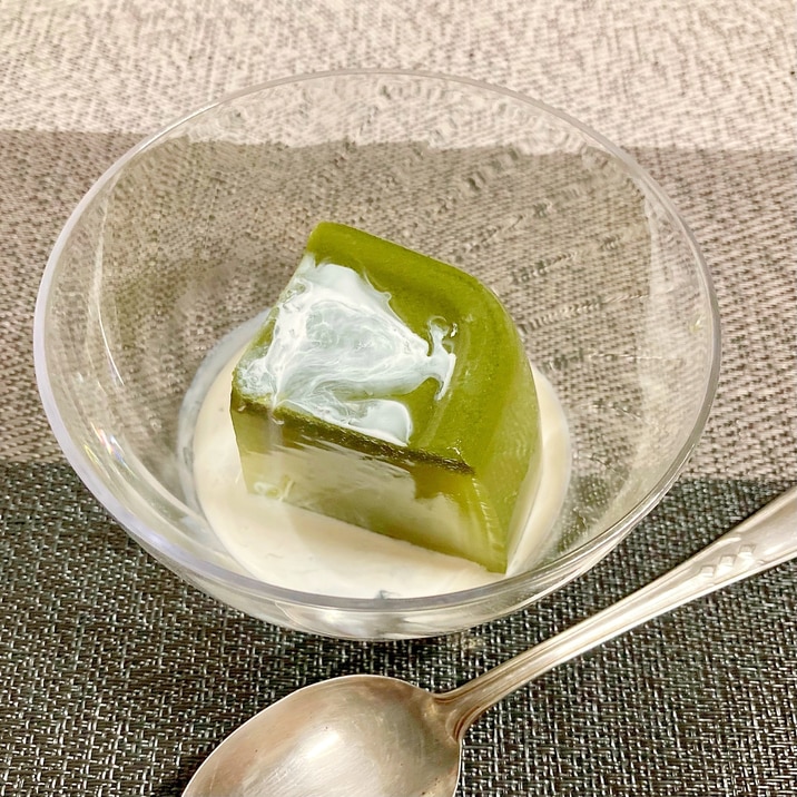 糖質オフ 抹茶寒天のミルクがけ レシピ 作り方 By いちねこ 楽天レシピ 糖質オフ 抹茶寒天のミルクがけ レシピ 作り方 By いちねこ 楽天レシピ